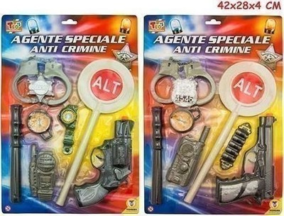 Gadget - 1 Articolo Casuale -D- Teorema: Teo's - Squadra Operativa Con Pistola E