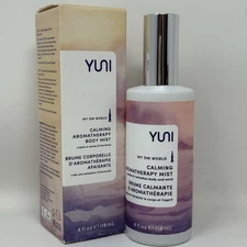 YUNI Calming Aromatherapy Body Mist My Om World Vegan Cruelty Free 4 fl oz