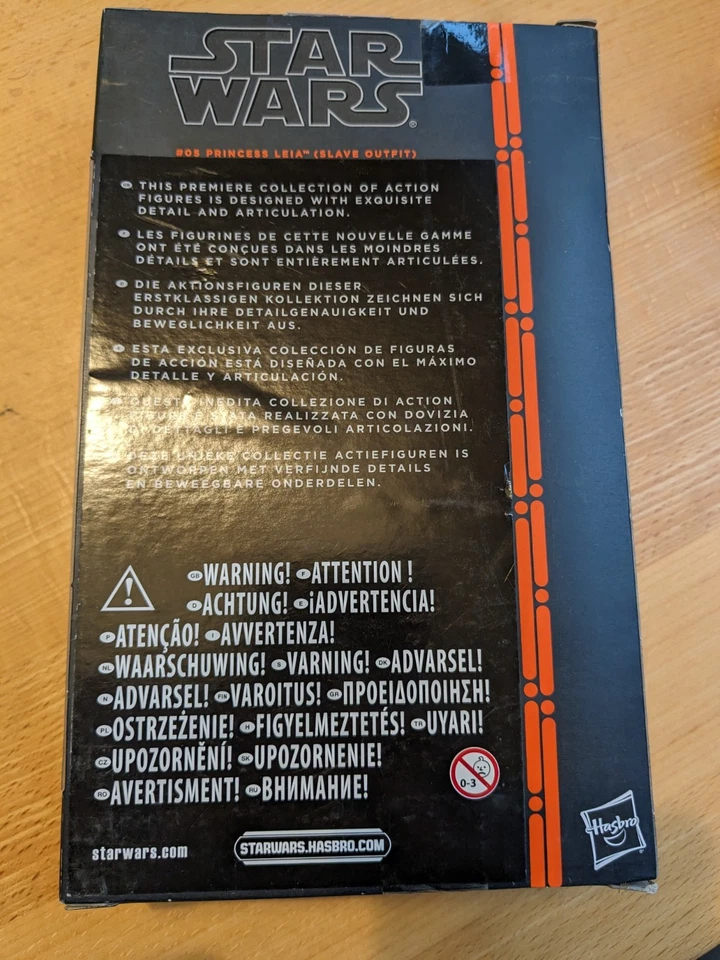 Star Wars Hasbro Figur Princess Leia Black Series - Bild 2 von 2