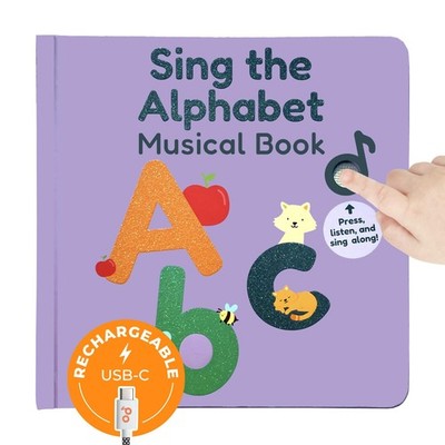 Alphabet Book for Toddlers 1-3 - Learn ABC, Musical Books for Kids, Interacti...