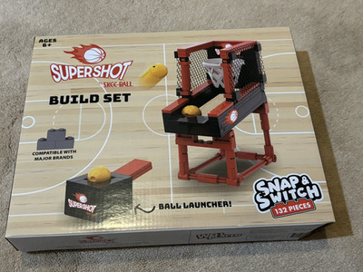 NEW! SUPERSHOT Snap & Switch Build Set 132 pcs