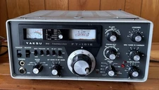 Vintage YAESU FT-101E SSB Transceiver Classic Hybrid Vacuum Tube Radio Unit
