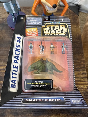 Neu 1996 Star Wars Micro Machines Action Fleet Battle Packs #4 Dewback