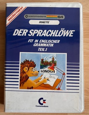 commodore 64 DER SPRACHLÖVE - Fit in Englischer Grammatik / TEIL 1