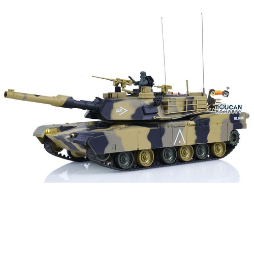 Heng Long 1/24 RC Tank Abrams M1A2 3816-2 2.4G Remote Control IR Battle Tank - Picture 13 of 24