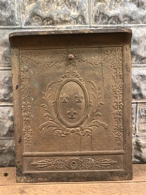 Fireplace Cover French Victorian Cast Iron Insert Mantel Fleur De