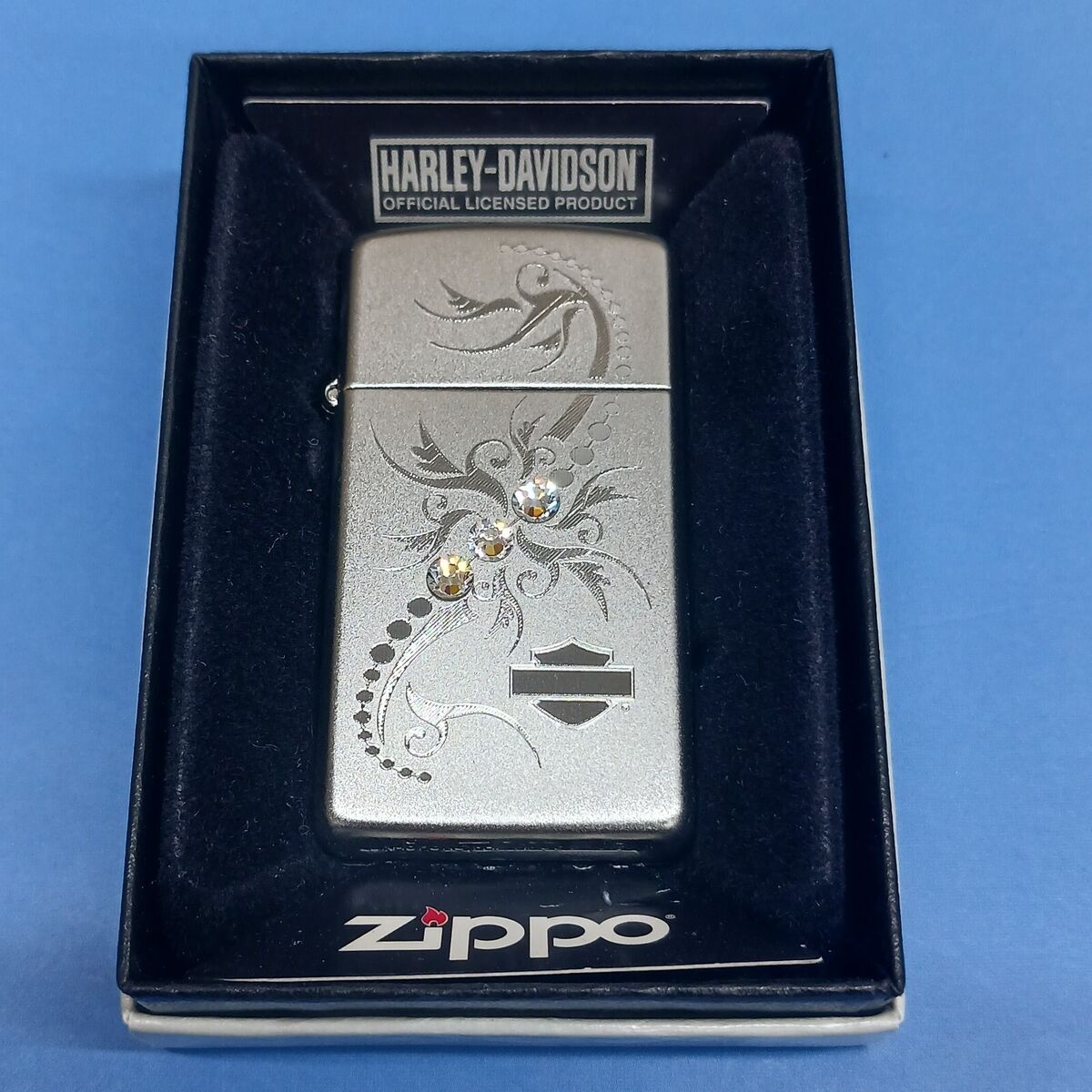 Zippo Harley Davidson Slim Crystals 28619 | eBay Zippo Harley Davidson Slim Crystals 28619 | eBay