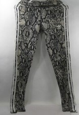 adidas Originals Trefoil Leggings M Black Stretch 3 Stripe A2b001 women SIZE S