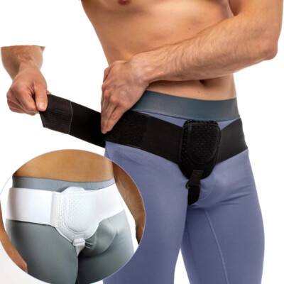 Inguinal Groin Hernia Support Belt for Men Truss Brace Wrap Pain Relief