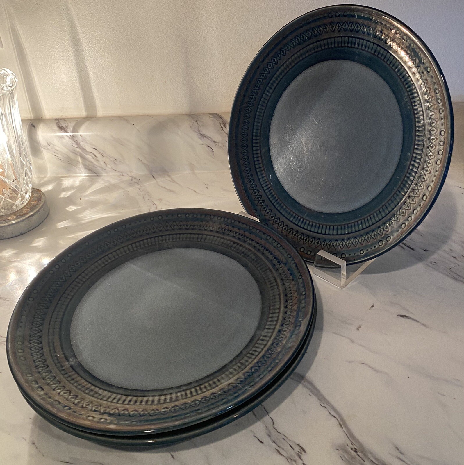 Set of 7 Threshold Kingsland Stoneware Salad Plates 83/8” eBay