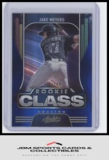 2022 Panini Absolute #RC-7 Jake Meyers Rookie Class Spectrum Blue #/149