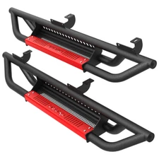 6" Running Boards for 2007-2018 Jeep Wrangler JK 2 Door Drop Nerf Bars Side Step