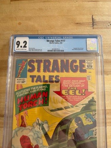 STRANGE TALES #117 CGC 9.20 OW/WHITE PAGES**** - Picture 2 of 3