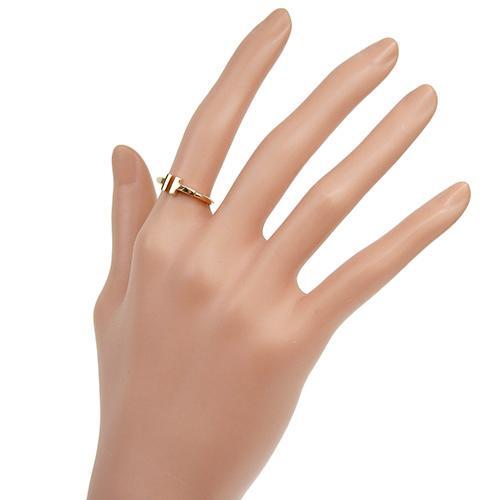 Tiffany & Co ティファニー Tワイヤー K18 Tiffany & Co. T Wire K18 Pink Gold US Size No. 6.5 Ring Pre