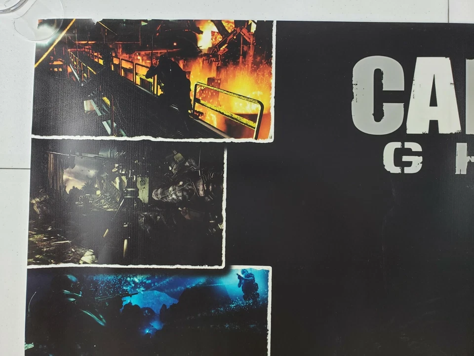 4' x 3' CALL OF DUTY GHOSTS Video Game Store Vinyl Poster PS4 PS3 XBOX ONE 360 - Image 4 of 4