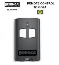 BENINCA 2 BUTTON ARC 128 GARAGE DOOR GATE REMOTE CLICKER CONTROL TO.GO 2 A