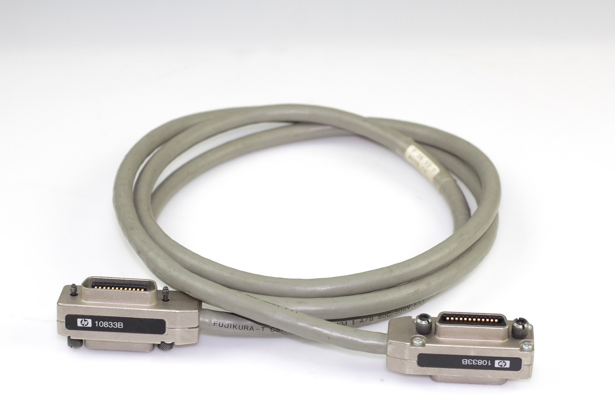⭐︎HP 10833B GPIB cable 2m⭐︎ Lot of 2 HP 10833B 2M 2M GPIB Cable | eBay