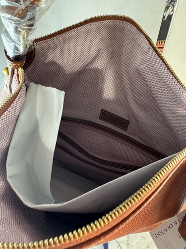 Saco de bolsillo mediano Dooney & Bourke Dillen ~ naranja quemado - Imagen 10 de 17