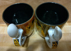 2 Gustav Klimt The Kiss Ceramic Mug Set with Spoons — photo 5