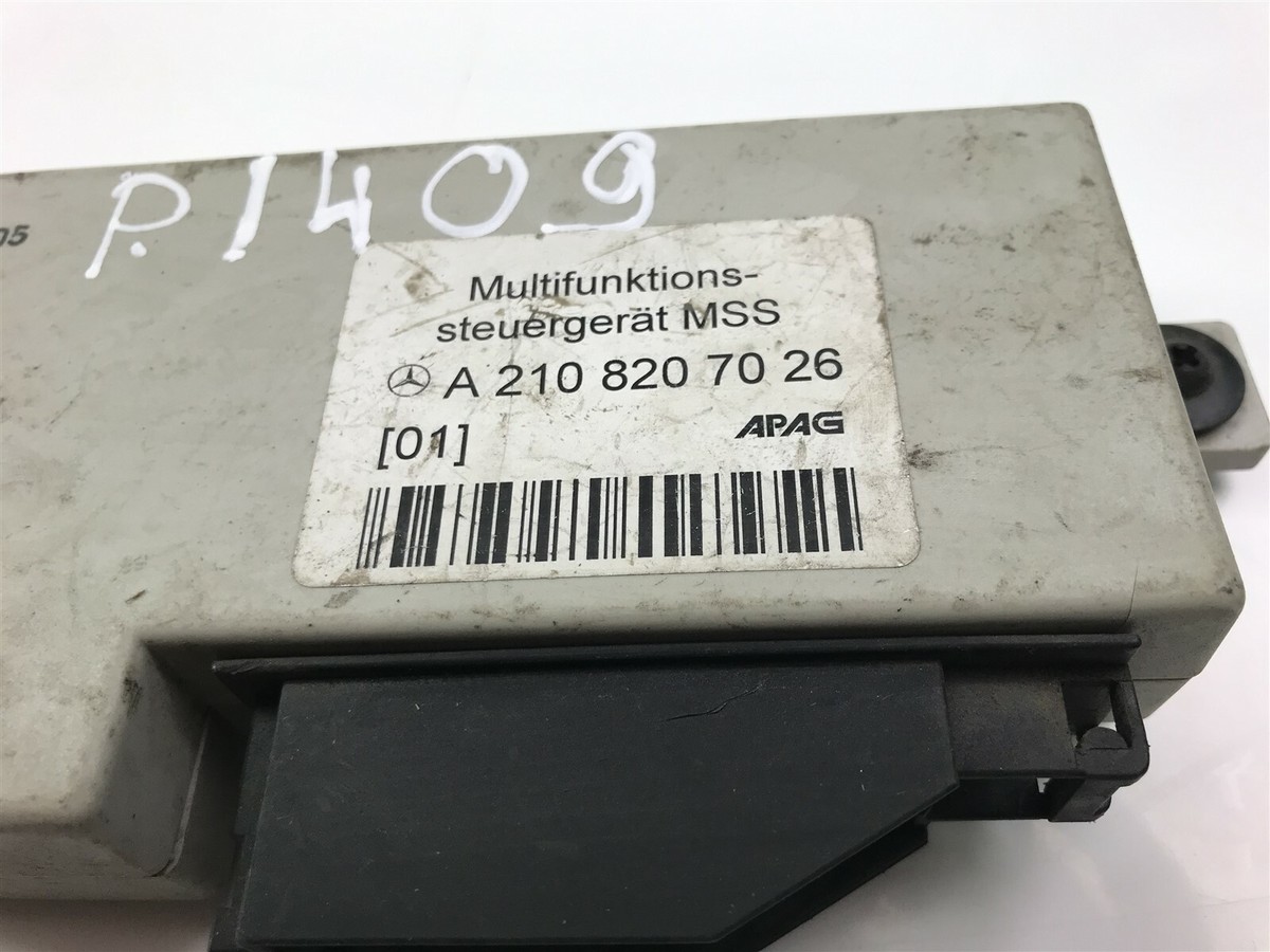P1409 MERCEDES BENZ ECU Control Module Unit A2108207026 | eBay