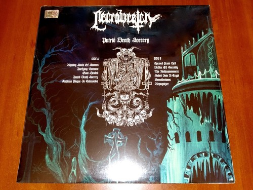 NECROWRETCH PUTRID DEATH SORCERY LP *EU* 1st PRESS VINYL CENTURY MEDIA 2013 New - Picture 2 of 2