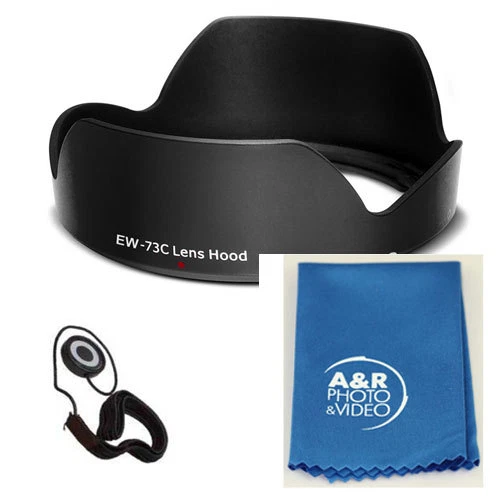 67mm Set of 3 Filter KIT +  EW73C Hood For Canon EFS 10-18mm 4.5-5.6 IS STM Lens - Image 2 of 4