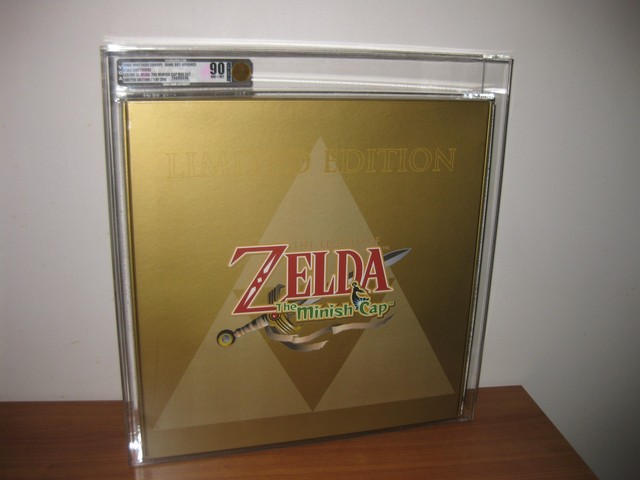 Legend of Zelda The Minish Cap Big Box Set VGA 90 Club Nintendo Game boy Advance