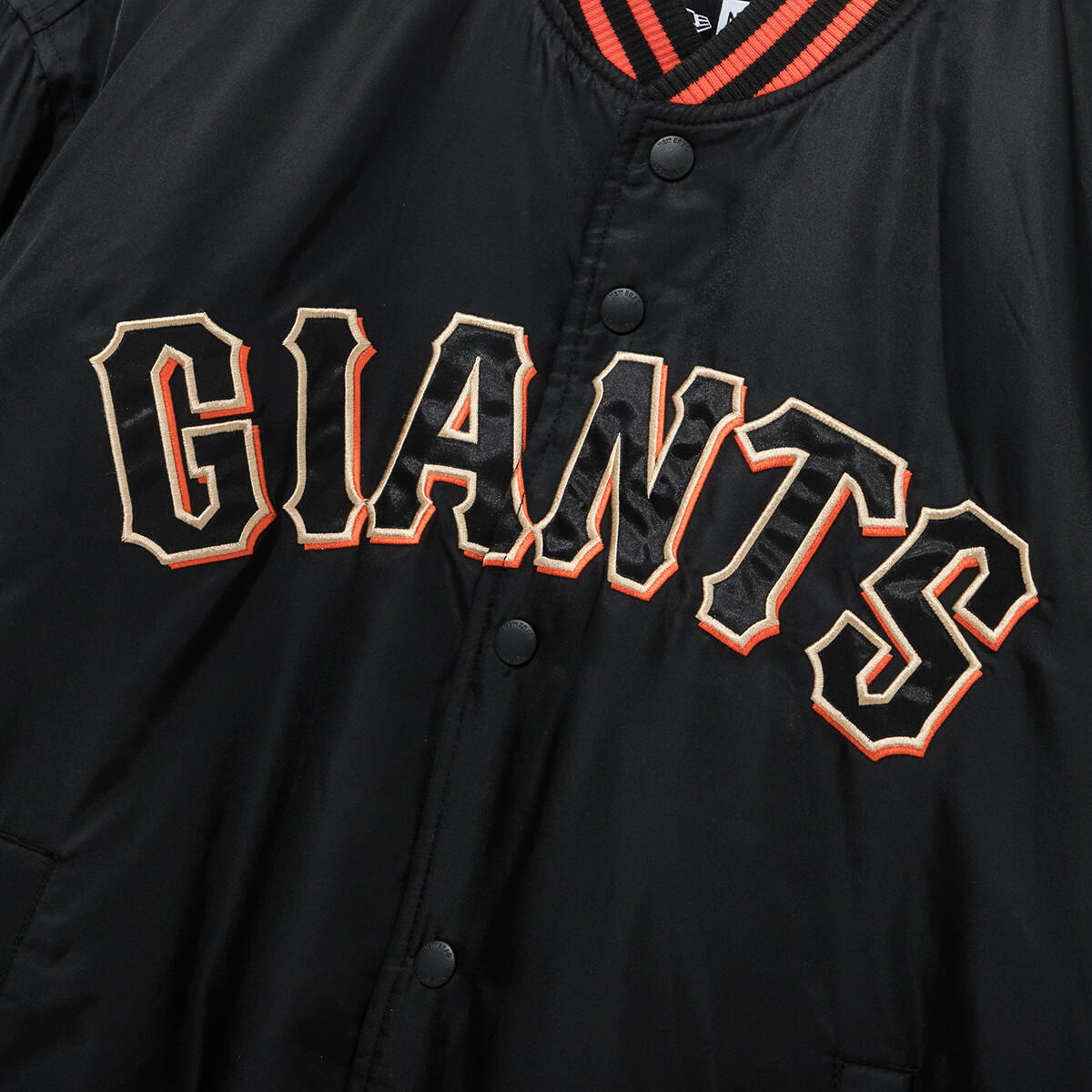 New Era MLB San Francisco Giants Logo Stadium Jacket, Black New Era MLB San Francisco Giants Logo Stadium Jacket, Black