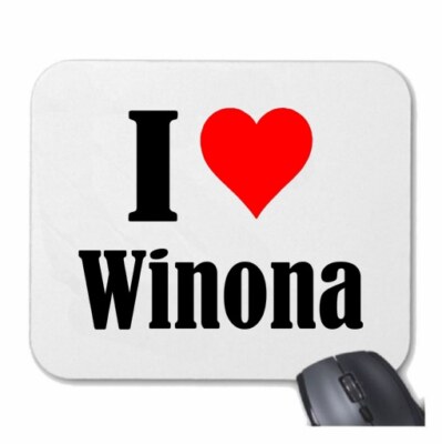 MOUSEPAD Mauspad I Love Winona Ich Liebe Winona