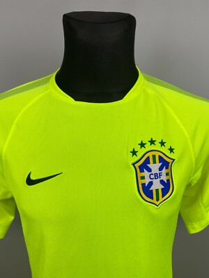 BRAZIL 2013 2014 TRAINING SHIRT BRASIL FOOTBALL SOCCER NIKE 575697