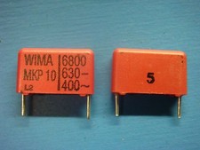  10 WIMA MKP10 6800/630/5 6800pF 630V 5 15mm POLYPROPYLENE FILM CAPACITOR
