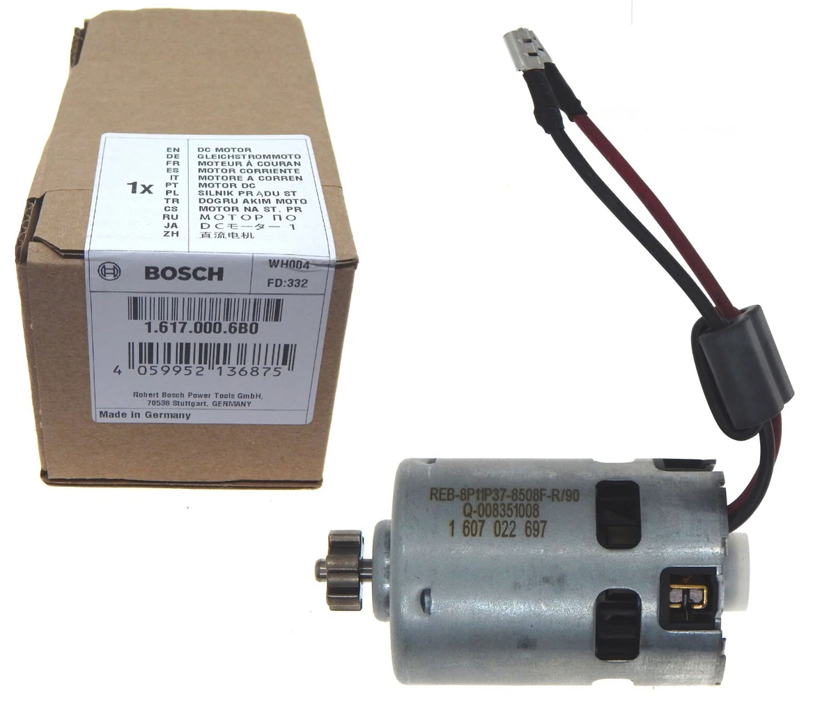 Bosch Gleichstrommotor 16170006B0 für Akku-Winkelschleifer GWS 18 