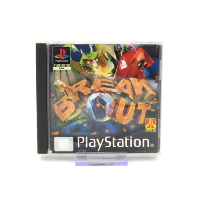 Breakout The Great Escape (Sony PlayStation 1) PS1 Spiel Komplett CiB