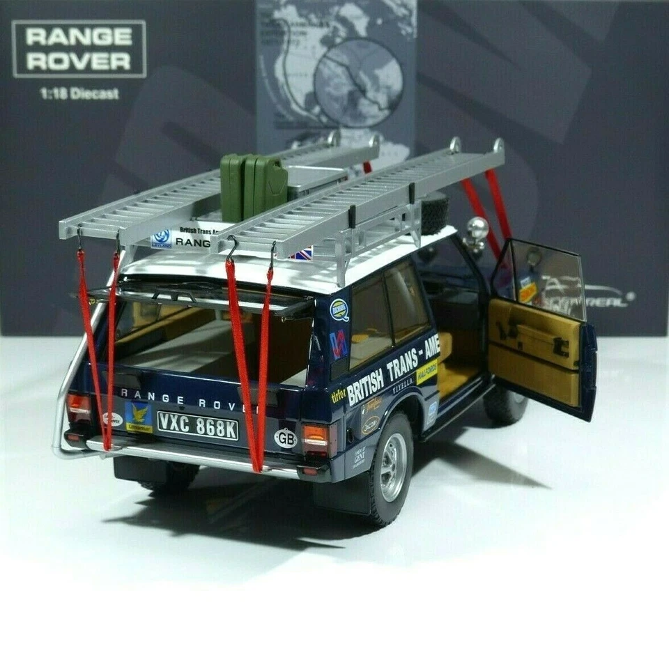 Range Rover La British Trans-Americas Expedition 1971-72 868K 1:18 Quasi Reale - Immagine 4 di 4