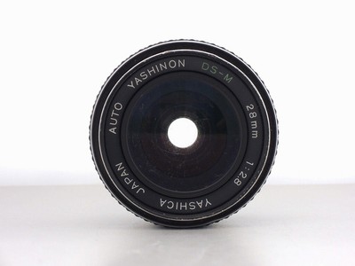 レンズ(単焦点) YASHICA AUTO YASHINON DS-M 28mm F2.8 Yashinon DS 28mm f2.8