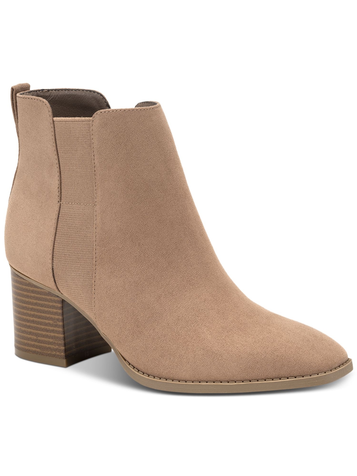 STYLE & COMPANY Womens Beige Aloraa Almond Toe Block Heel Booties 9.5 M