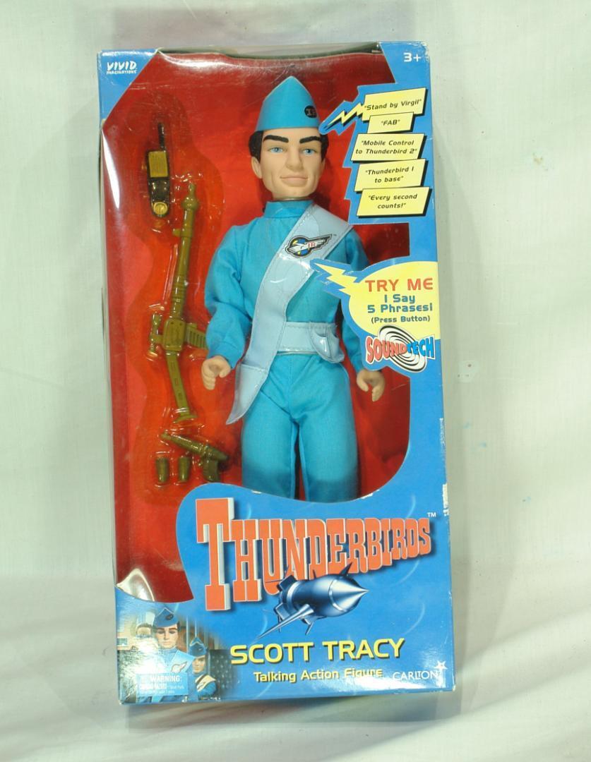 THUNDERBIRDS (サンダーバード)SCOTT TRACY フィギュア Thunderbirds Thunderbird Scott Figure 30Cm | eBay