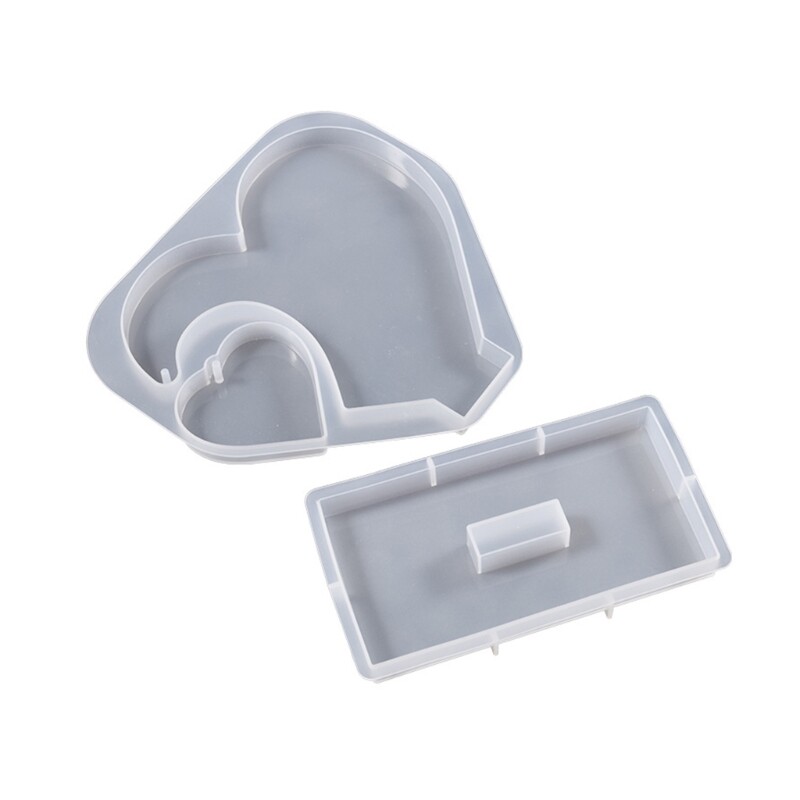 Epoxy Resin Silicone Love Photo Frame Decoration Craft Mold  