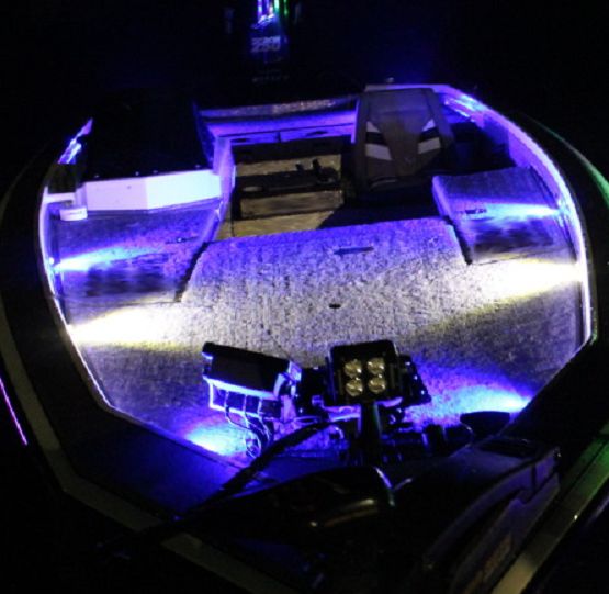 2PC Ultra Bright LED Boat Deck Lights Bass Pontoon Ski Interior eBay