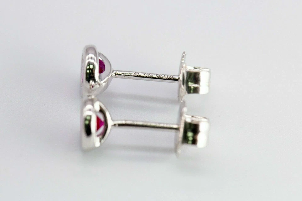 Aretes Tiffany & Co. Elsa Peretti color por yarda rubí Foto 4 de 4