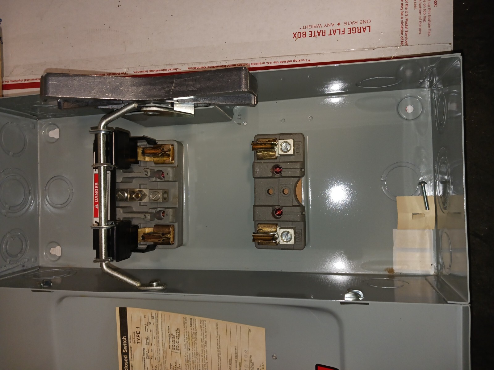 ITE JN-425 400 Amp Fused Disconnect Lower Contact Replacement