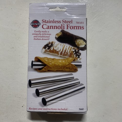 Stainless Steel Cannoli Forms set of four 4 Norpro item 3660 - Picture 5 of 7