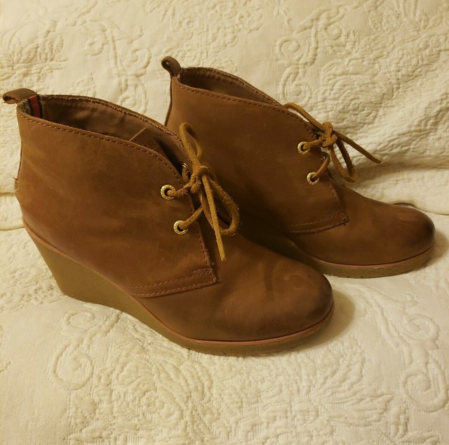sperry boots wedge