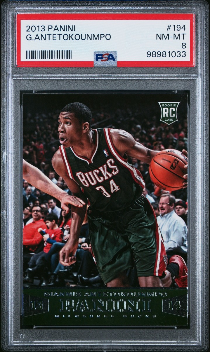 その他 panini GIANNIS ANTETOKOUNMPO RC PSA 8 2013 PANINI #194 GIANNIS ANTETOKOUNMPO ROOKIE RC PSA 8 | eBay