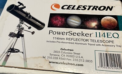 Celestron PowerSeeker 114EQ Telescope