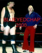 BOB DUNCUM & BOBBY HEENAN WRESTLER 8 X 10 WRESTLING PHOTO AWA WWWF