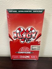 JUICY JAY'S  1 1/4 Candy Cane 24 Packs Full Box Cigarette Paper