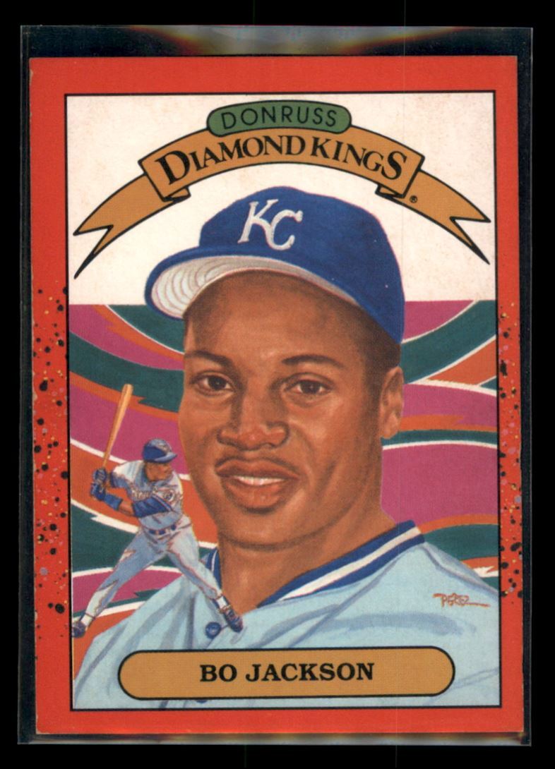 1990 Donruss Super Diamond Kings Bo Jackson Kansas City Royals #1