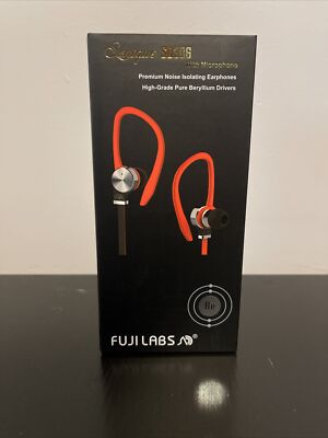 Fuji Labs Sonique SQ306 Premium Pure Beryllium In-Ear Headphones with In-line Mi