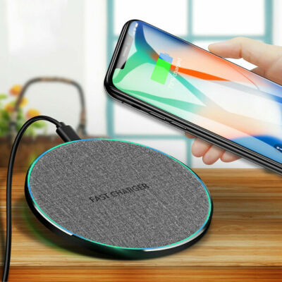 US 30W Fast Wireless Charging Pad For iPhone Air 17 Pro 16 Samsung S26 Ultra S25